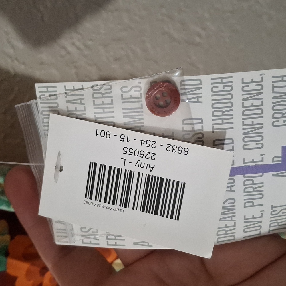 NWT Lulaoe size large button down top - Picture 3 of 5